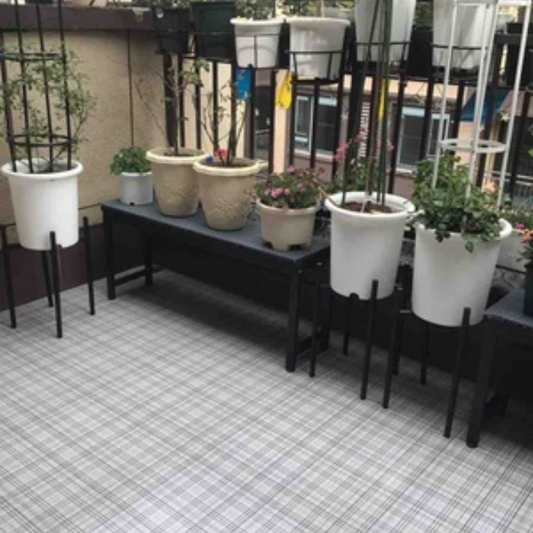 Outdoor Furniture Green - Supporto per piante da esterno da