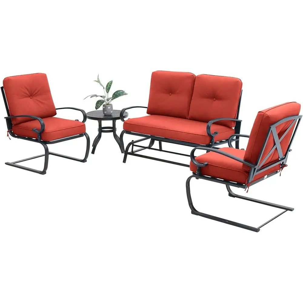Outdoor Furniture Iron - Set di Mobili da Giardino in