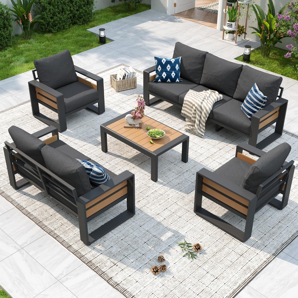 Outdoor Furniture Lounge Set - Set di Mobili da Patio in