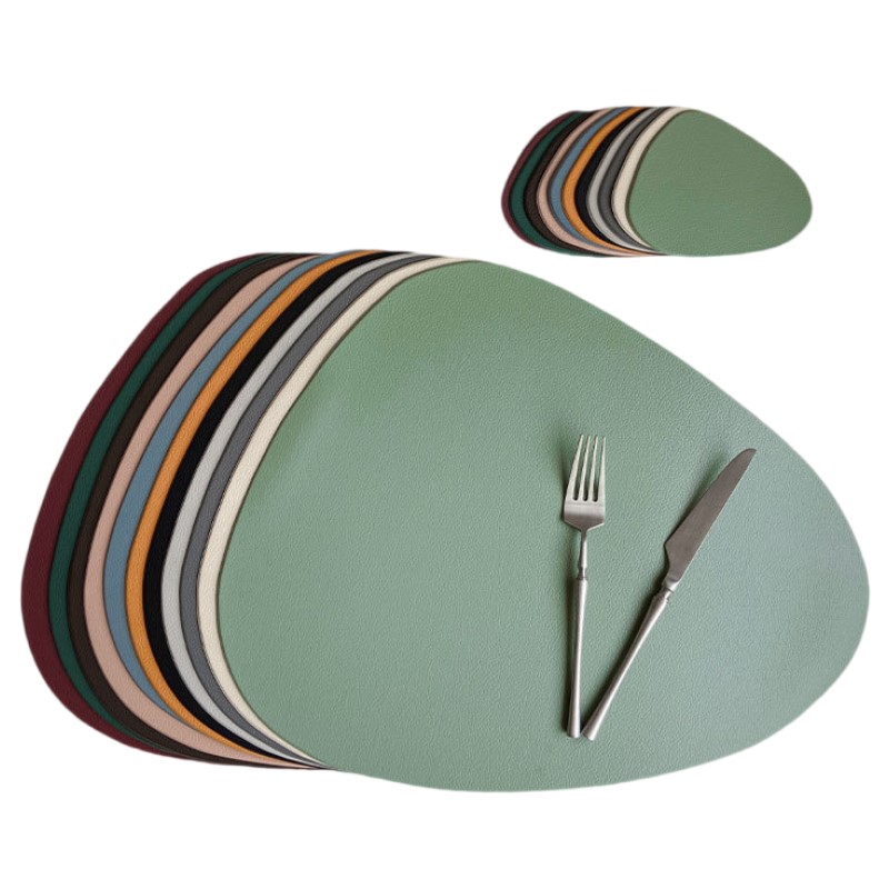 Outdoor Furniture Green - 1/6/10 set tovagliette per tavolo da