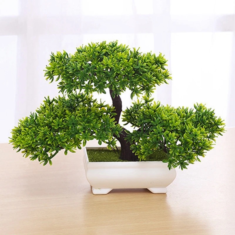 Outdoor Furniture Green - 1 pz piante artificiali verdi bonsai