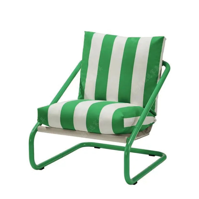 Outdoor Furniture Green - Sedie minimaliste in metallo Sedie rosse