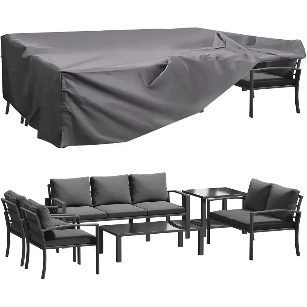 Outdoor Furniture Grey - Set di mobili da giardino da