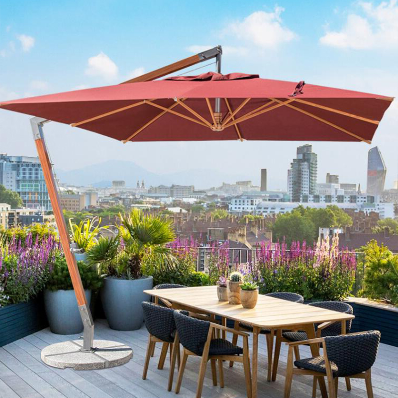 Outdoor Furniture Supplier - Ombrellone a braccio laterale per esterni,