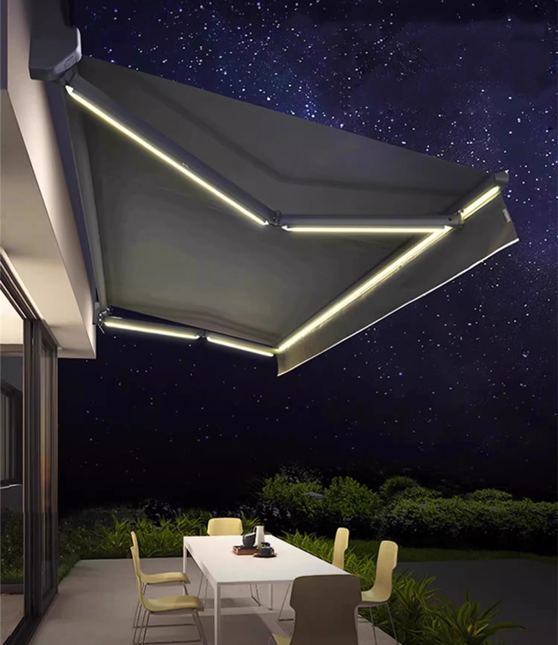 Outdoor Furniture Supplier - Tenda retrattile elettrica con paralume a