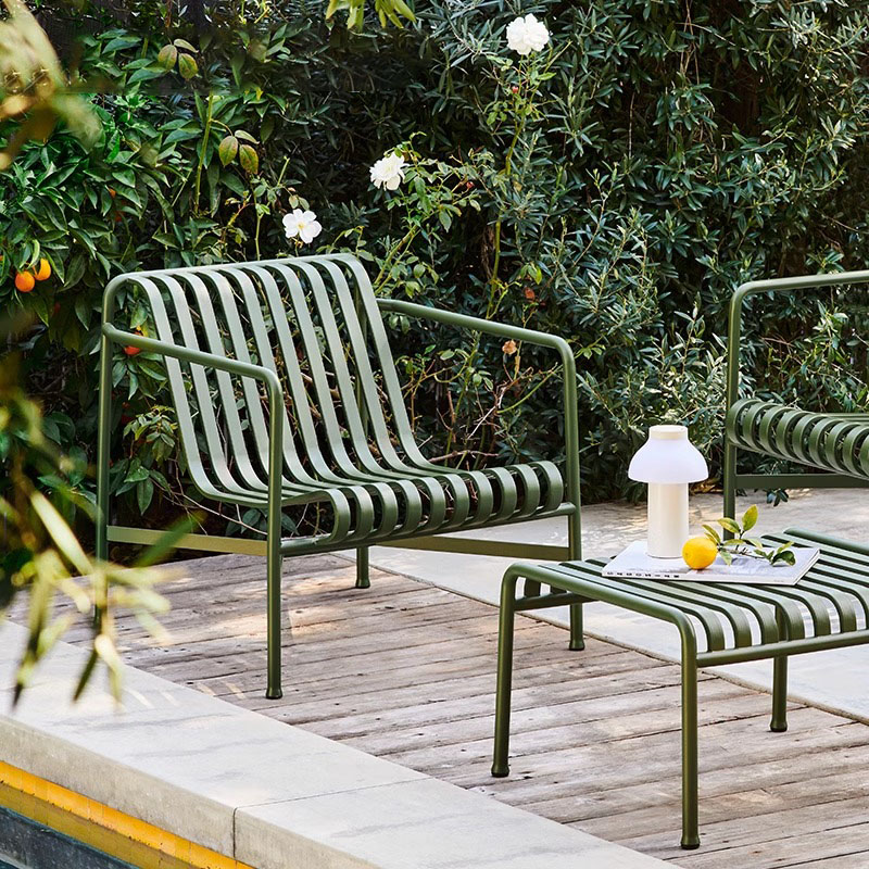 Outdoor Furniture Green - Set di mobili da giardino nordici