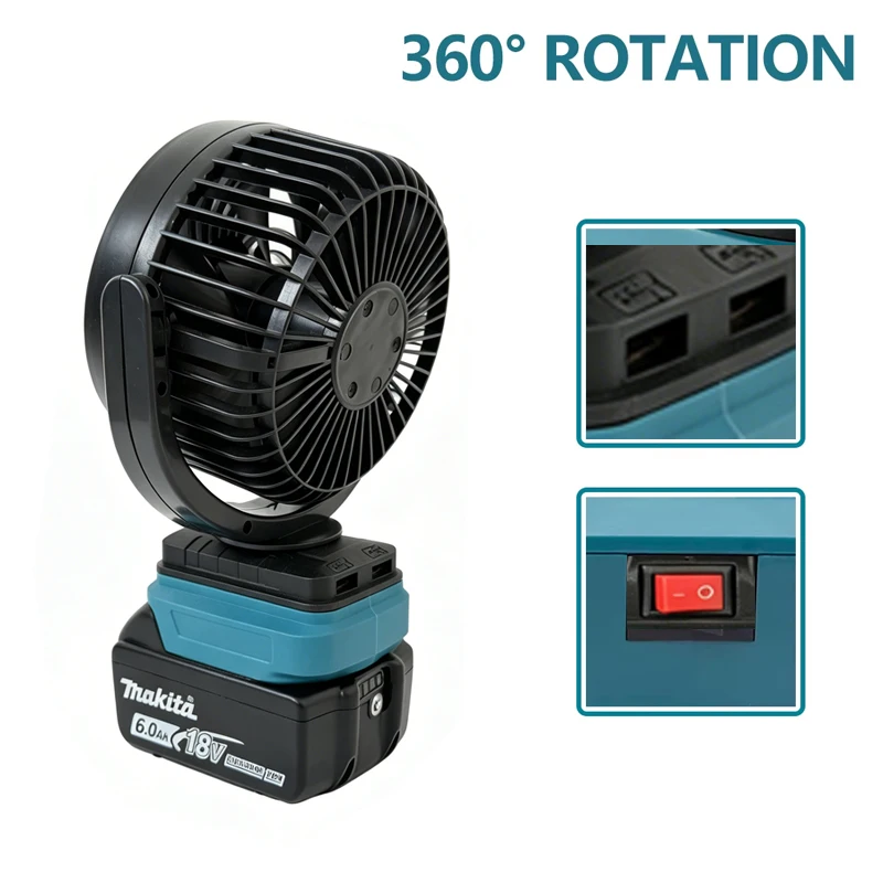 Ventilatore portatile Makita v - Outdoor Furniture Green recensione e prezzo