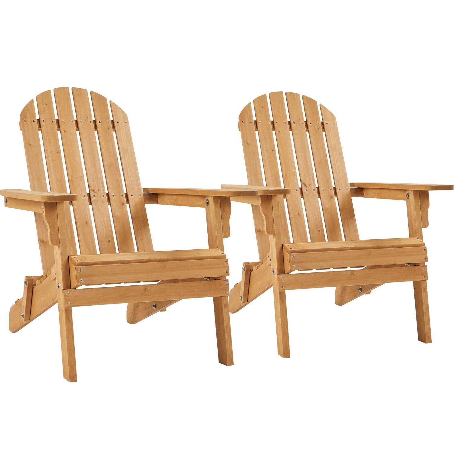 Set di 2 Sedie Adirondack Pieg - Outdoor Furniture Lounge Set recensione e prezzo