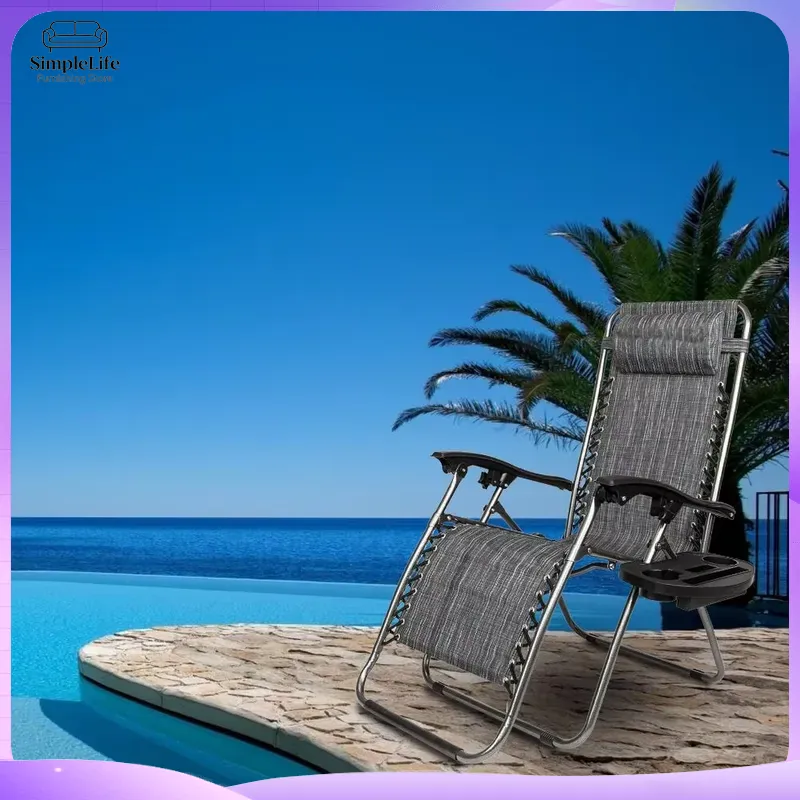 Sedia a Sdraio Pieghevole a Gr - Outdoor Furniture Grey recensione e prezzo