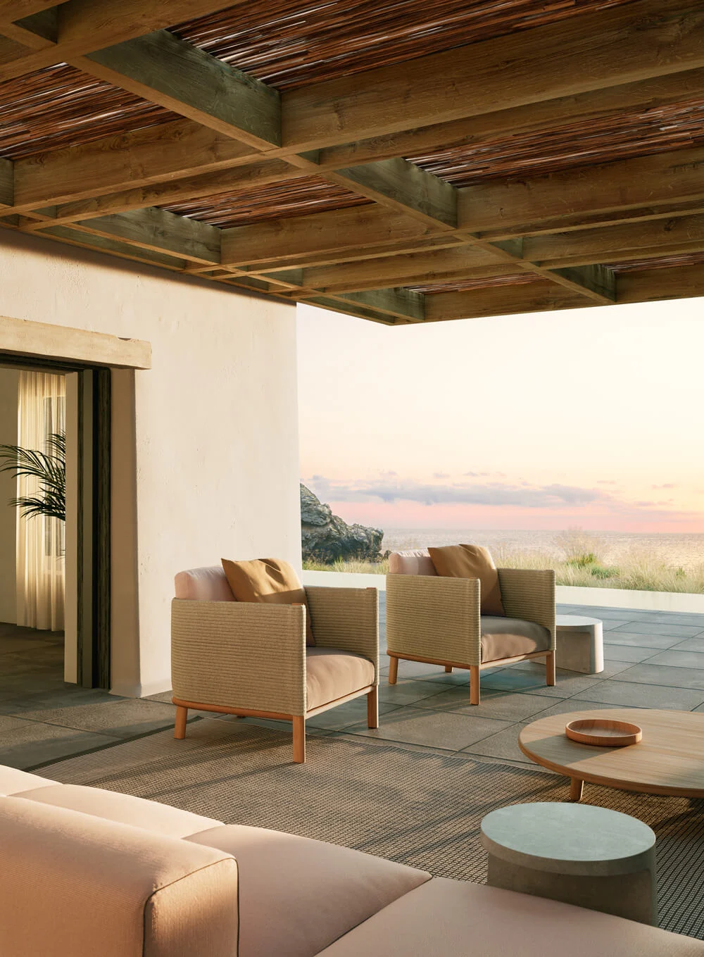 Divano singolo da esterno in l - Outdoor Furniture Hotel recensione e prezzo