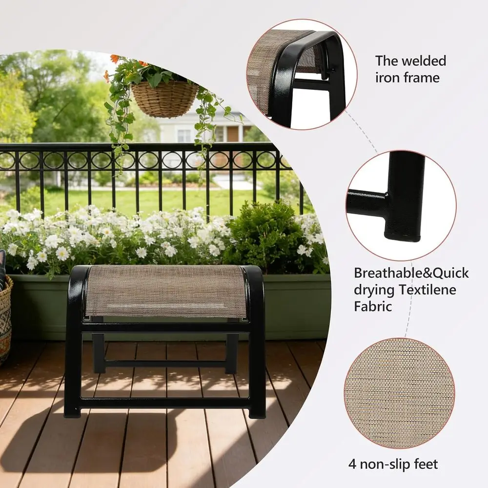 Set Ottoman da Patio, Arredame - Outdoor Furniture Iron recensione e prezzo