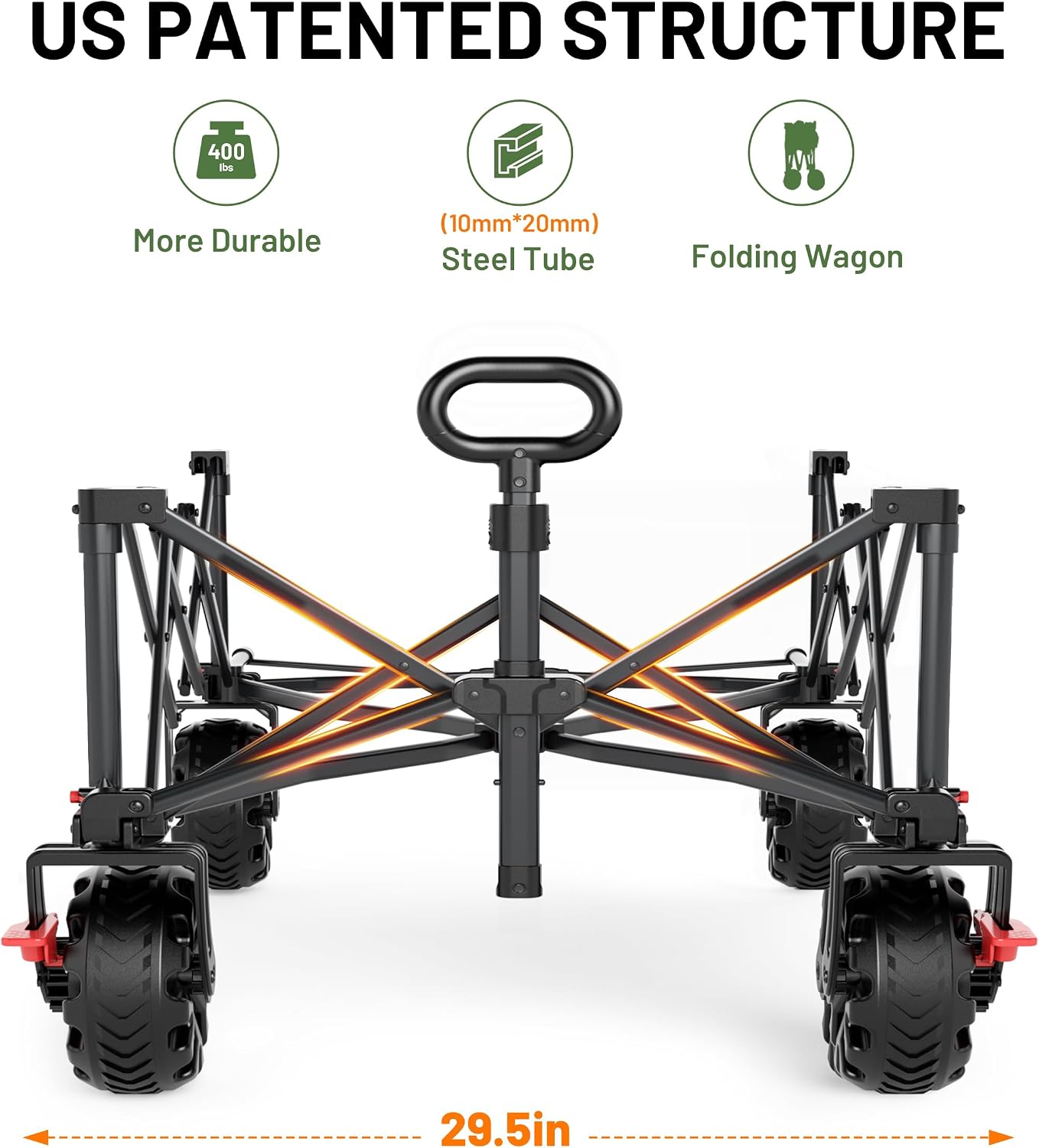 Carrello Extra Largo e Robusto - Outdoor Furniture Grey recensione e prezzo