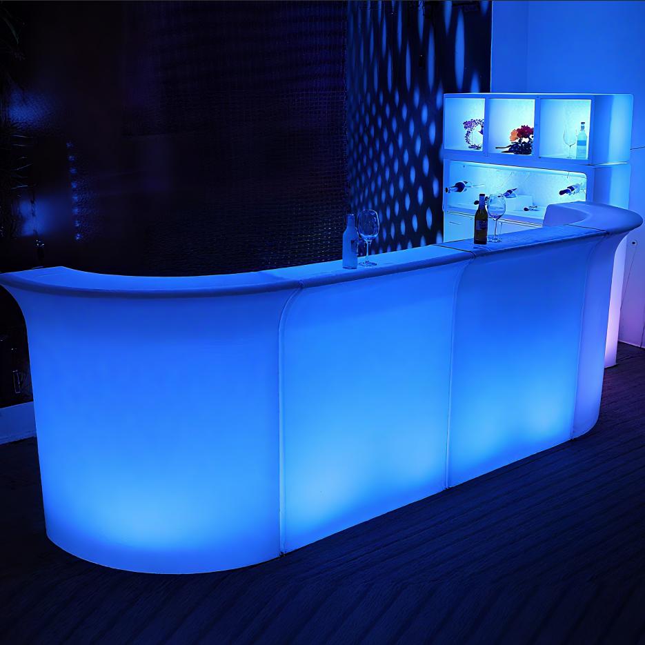 Bancone bar con diodo luminesc - Outdoor Furniture Rental For Party recensione e prezzo