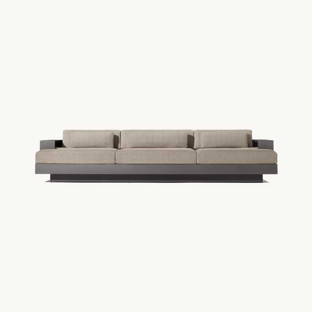 Set di Divani da Giardino di L - Outdoor Furniture Green recensione e prezzo