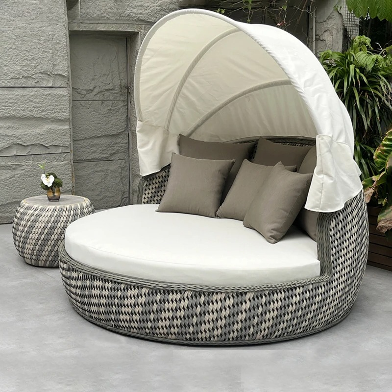Lettino da giorno, rotondo, an - Outdoor Furniture Lounge Set recensione e prezzo