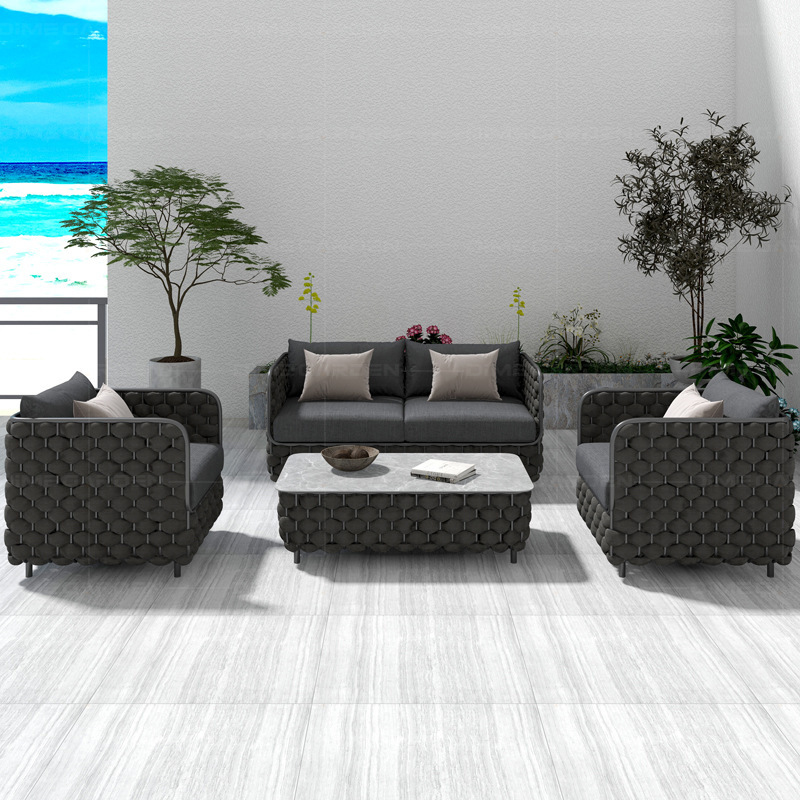 Set Divano da Esterno in Ratta - Outdoor Furniture Iron recensione e prezzo