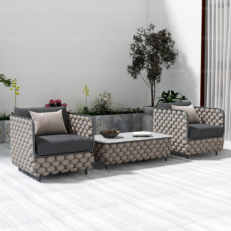 Set Divano da Esterno in Ratta - Outdoor Furniture Iron recensione e prezzo