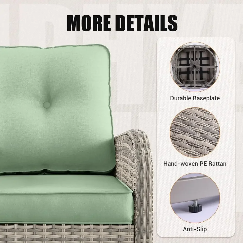 Set di Mobili da Esterno: Sedi - Outdoor Furniture Green recensione e prezzo